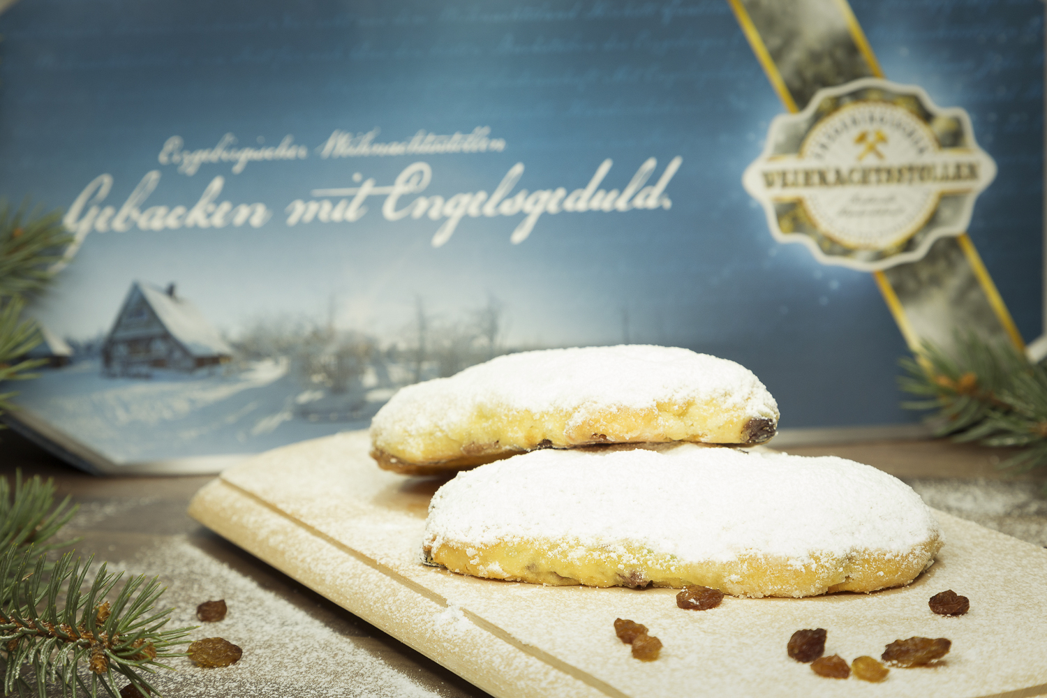 Original Erzgebirgischer Minirosinenbutterstollen 150g | Stollen aus ...