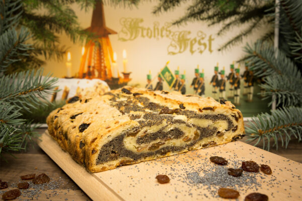 Mohnstollen ungestrichen